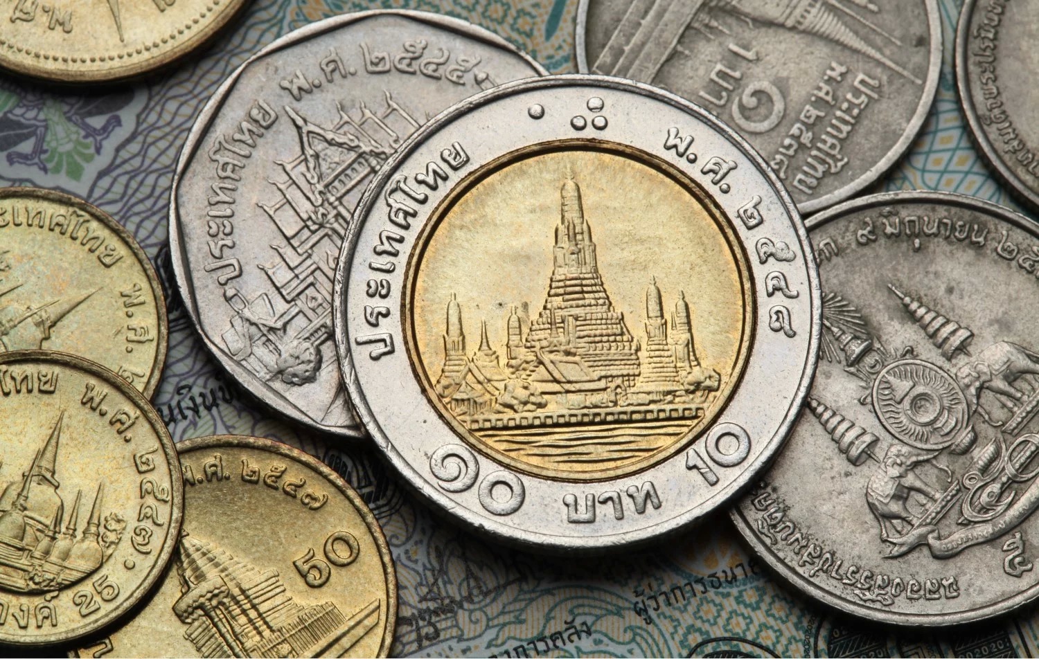 Đổi tiền xu Thái Lan sang tiền Việt