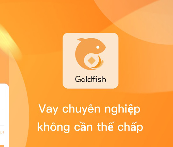 Hình ảnh ứng dụng cho vay tiền trực tuyến GoldFish 