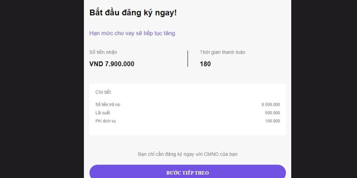 Khách hàng lựa chọn app vay phù hợp với nhu cầu và khả năng tài chính của mình