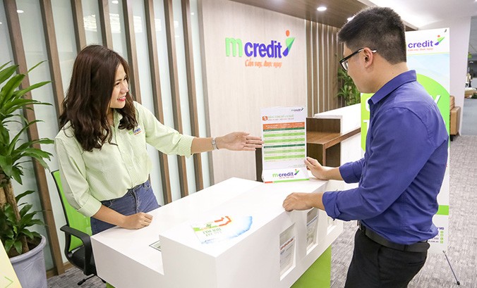 Vay tiền online nhanh chóng với Mcredit