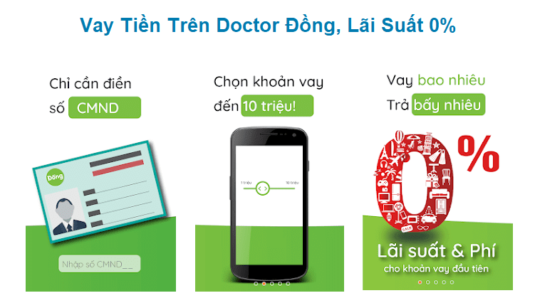 phương thức thanh toán tiền vay doctor Đồng