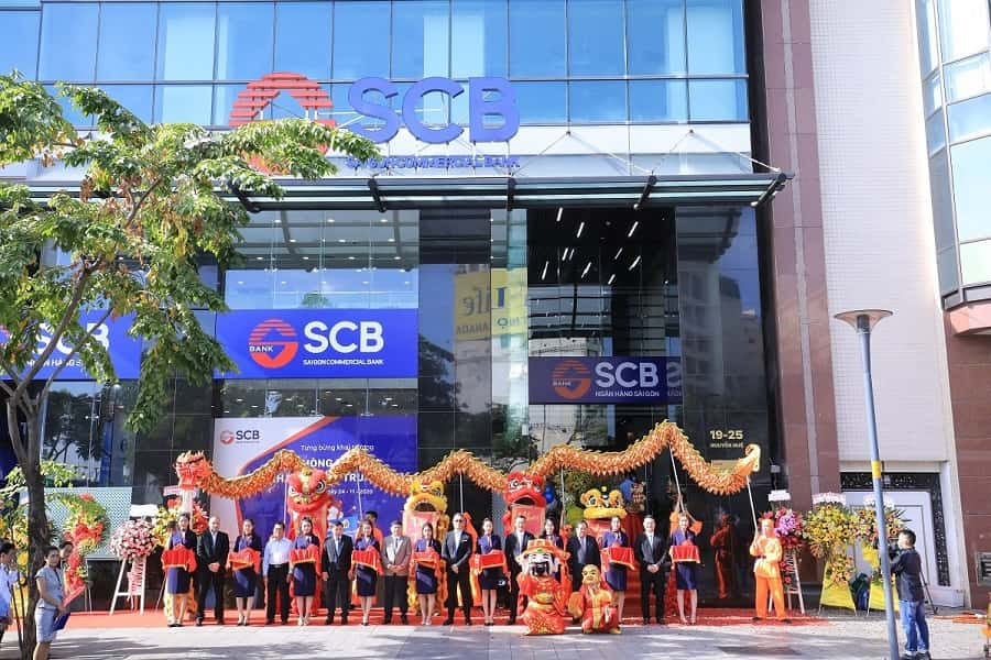 Hình ảnh trụ sở chính của ngân hàng SCB