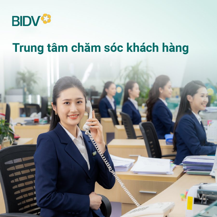 Hotline CSKH BIDV hỗ trợ tư vấn đa dạng các dịch vụ