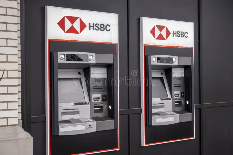 Cây ATM ngân hàng HSBC