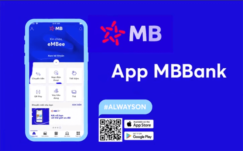 App MBBank là nền tảng ngân hàng số được phát hành vào tháng 2/2020