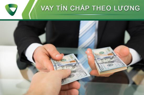 Vay tín chấp Vietcombank theo lương với mức lãi suất thấp