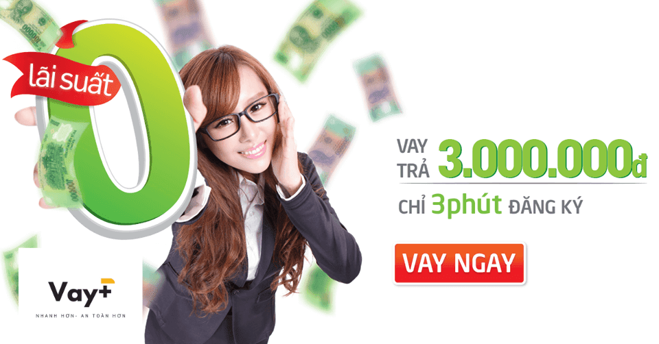 Lãi suất 0% cho khách hàng vay lần đầu tiên