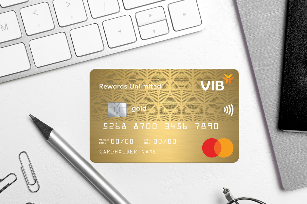 Thẻ  tín dụng VIB Rewards Unlimited thuộc dòng thẻ tín dụng với chức năng tích điểm không giới hạn