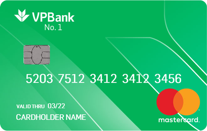 Thẻ tín dụng VPBank Number 1