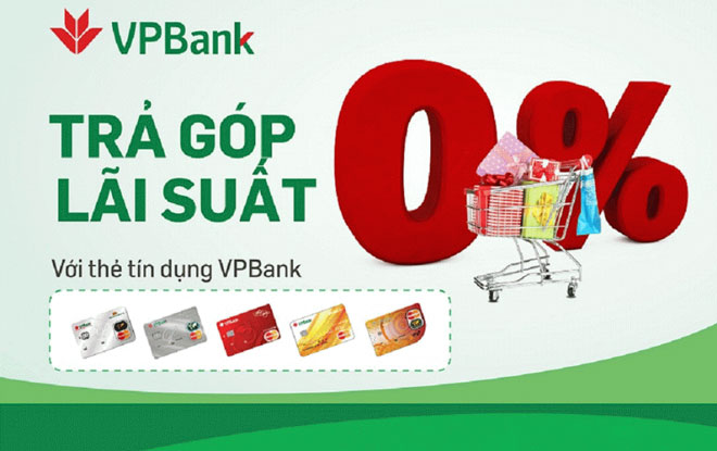 VPBank Number 1 hỗ trợ trả góp 0%