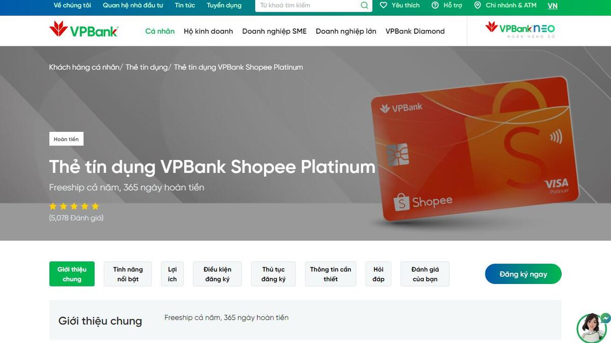 Thẻ VPBank Shopee được ra đời từ sự hợp tác giữa VPBank và Shopee