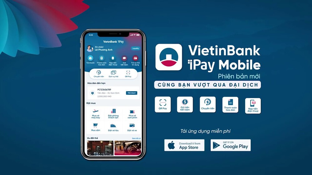 Vietinbank Ipay là dịch vụ ngân hàng điện tử mang lại nhiều tiện ích cho người dùng