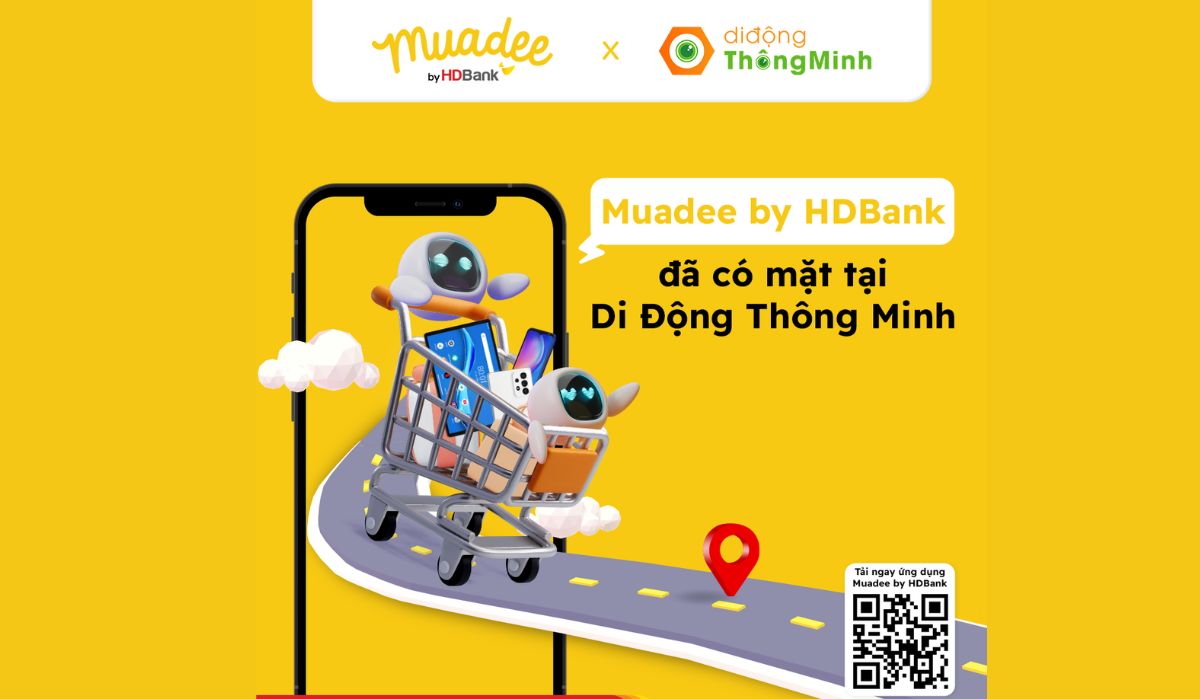 Muadee by HDBank là hình thức thanh toán “mua hàng trả dần” bằng cách quét QR code 