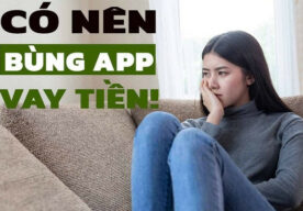 Hệ quả bùng nợ app vay tiền online.