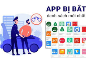 Danh sách các app vay tiền nặng lãi bị công an bắt