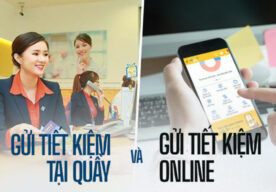 So sánh lãi suất gửi tiết kiệm online và trực tiếp