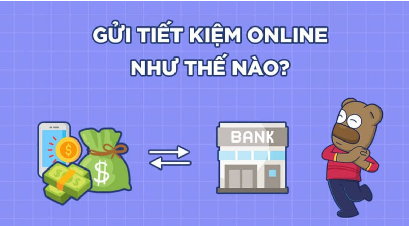 Lãi suất gửi tiết kiệm online tại các ngân hàng